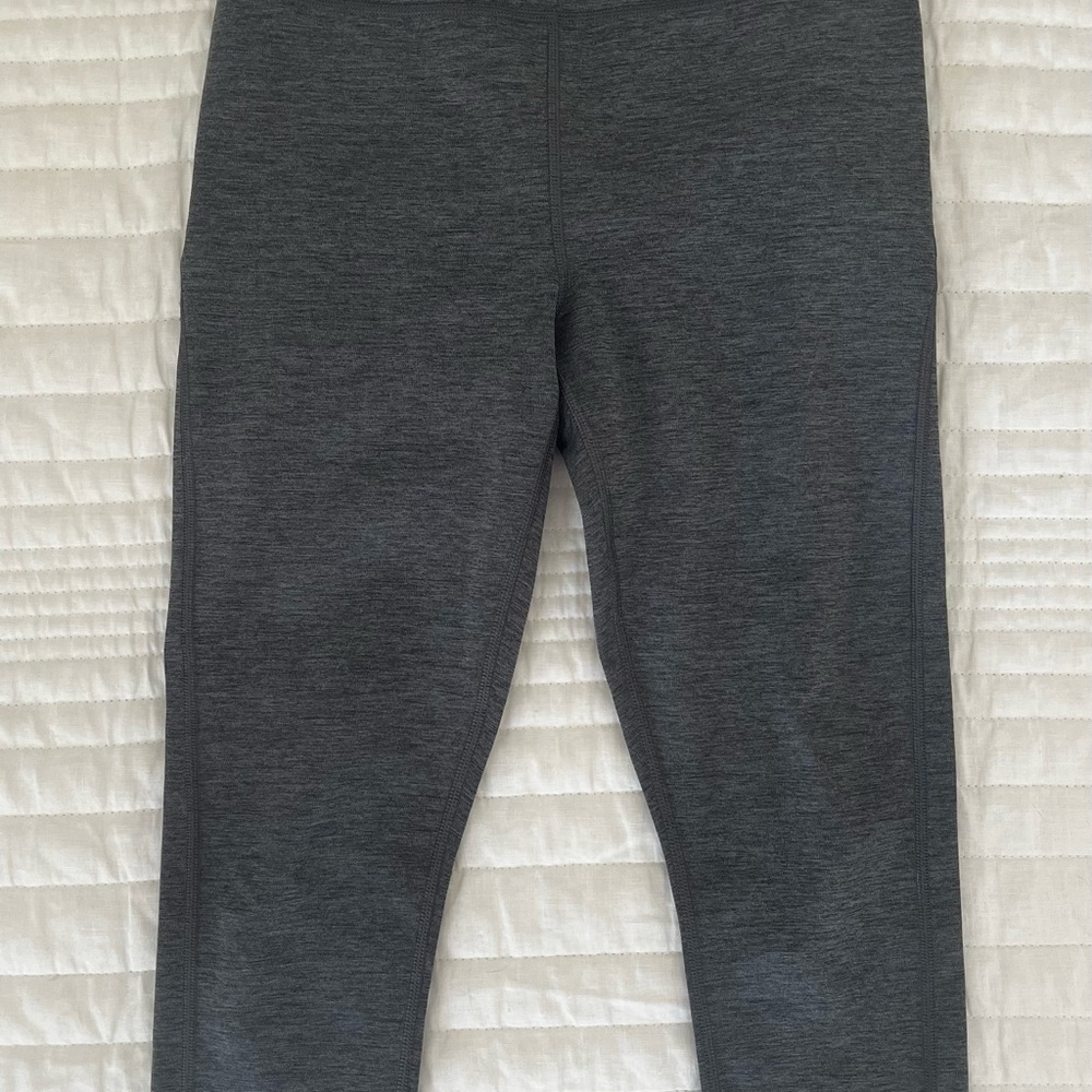 ATHLETA Ultimate Stash Pocket Capri in Heathered Grey - Picture 7 of 8